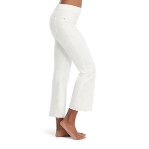 SPANX Cropped Flare Jeans White